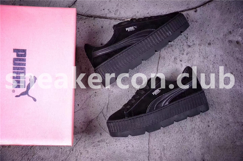 Rihanna x Puma Cleated Creeper Suede "Puma Black"